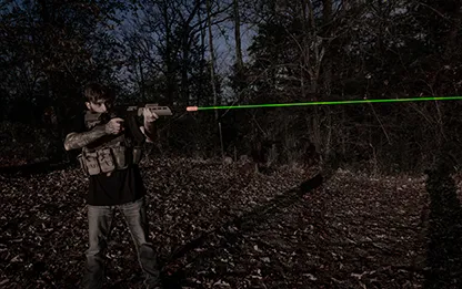 Enhancing Night Play with EyeTrace: Performance and Immersion