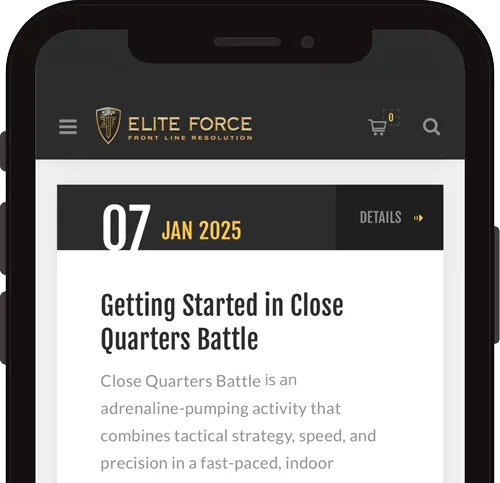 elite force blog on mobile