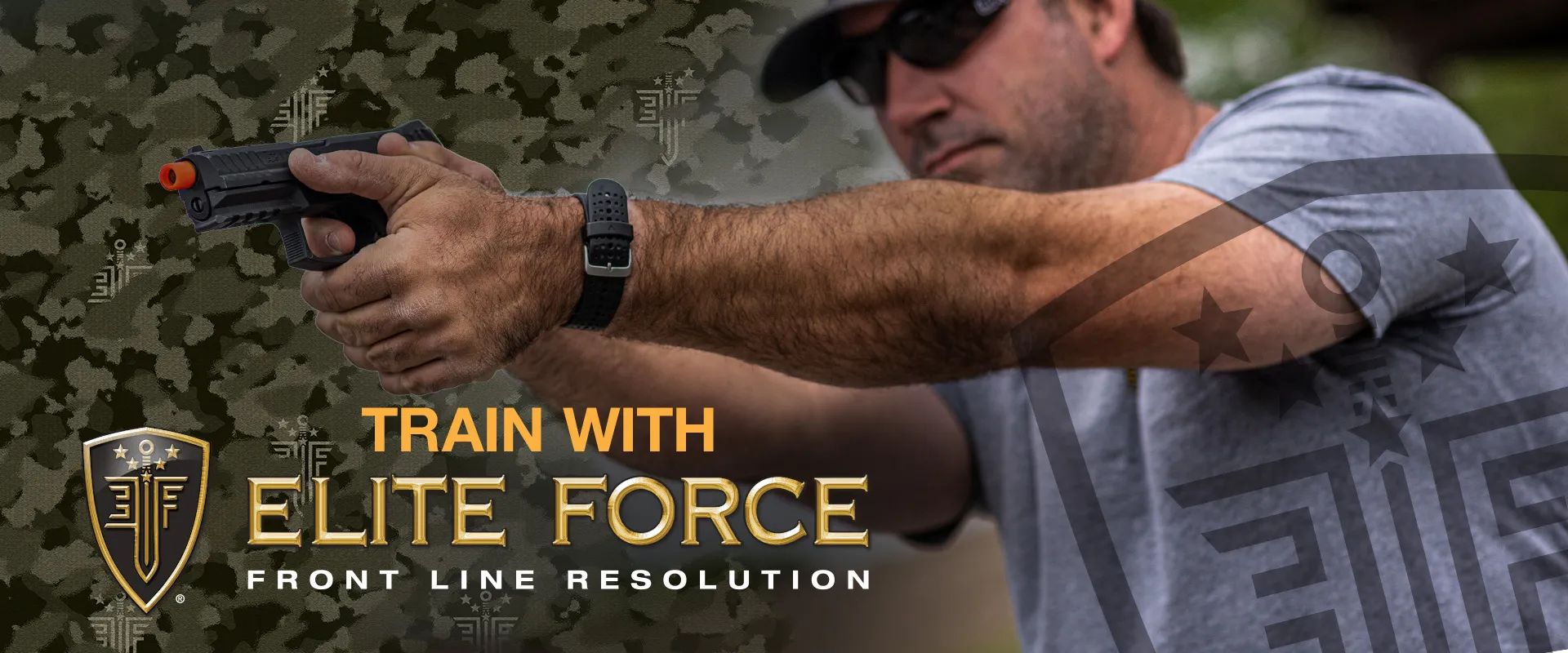 Train with Elite Force. Front Line Resolution.