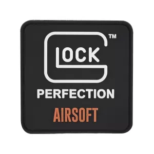 GLOCK AIRSOFT PATCH PVC Velcro Backed