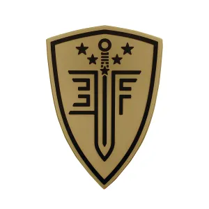 ELITE FORCE SHIELD RUBBER PATCH