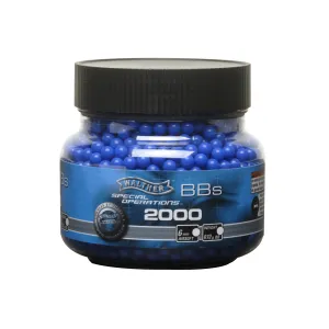 Blue BBs .12G 6mm Soft Air 2000 Ct
