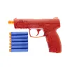 REKT OpSix CO2 Foam Dart Launcher Red Pistol