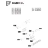 Walther PPQ Complete Barrel Assembly