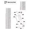 ELITE FORCE PARTS KIT for 2272803 Walther PPQ GBB Airsoft Magazine