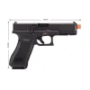 GLOCK Model 17 Gen 5 MOS Plate Compatible GBB AIrsoft Pistol