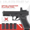 Umarex Optic Adapter Plates For GLOCK Type MOS 1 Airsoft & Airguns
