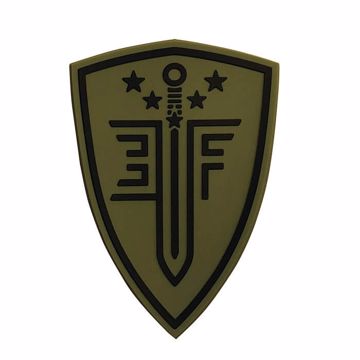 Picture of ELITE FORCE SHIELD RUBBER PATCH GREEN