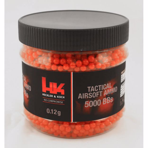Picture of Heckler & Koch HK .15g Red Airsoft BBs 5,000 quantity : Elite Force - Umarex