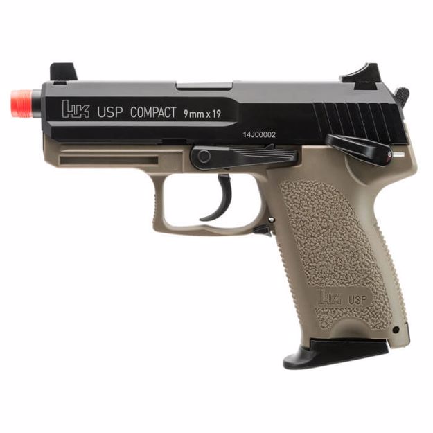 HK USP COMPACT TAC GBB 6MM FDE