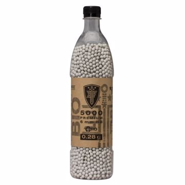 Picture of ELITE FORCE AIRSOFT BIO BBS .28 GRAM - 5000 COUNT BOTTLE