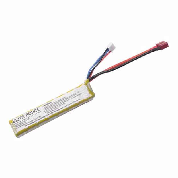 Picture of EF 11.1V LIPO 900 MAH 15C STICK AIRSOFT BATTERY DEANS WIRED-FEMALE
