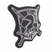 Picture of VFC PVC CREST PATCH- BLACK & WHITE