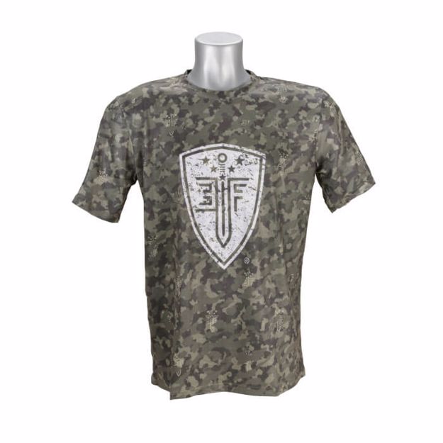 Picture of EF FRONT LINE RESOLUTION TEE GREEN CAMO 2XL